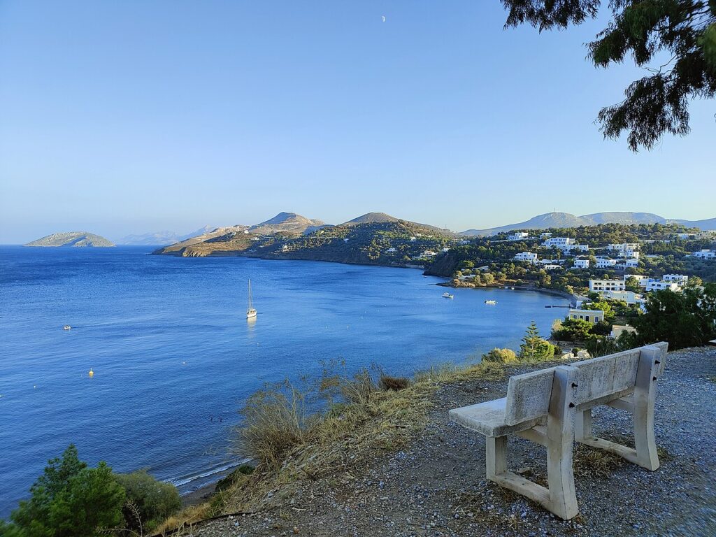 Visit Leros’ best beaches with a reliable rent a car.